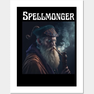 Spellmonger - have a smoke (no text) Posters and Art